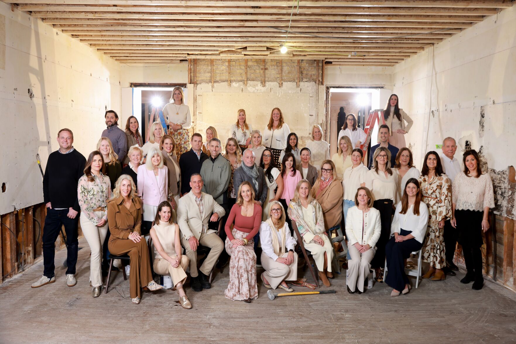 Designers of the 2025 Lake Forest Showhouse & Gardens. (Photo by Katrina Wittkamp)